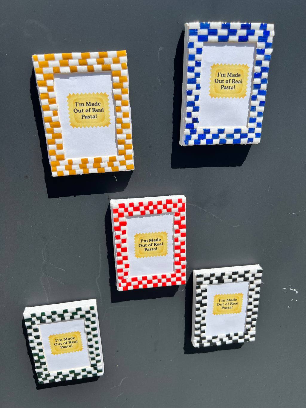 Checkered Photo Frame