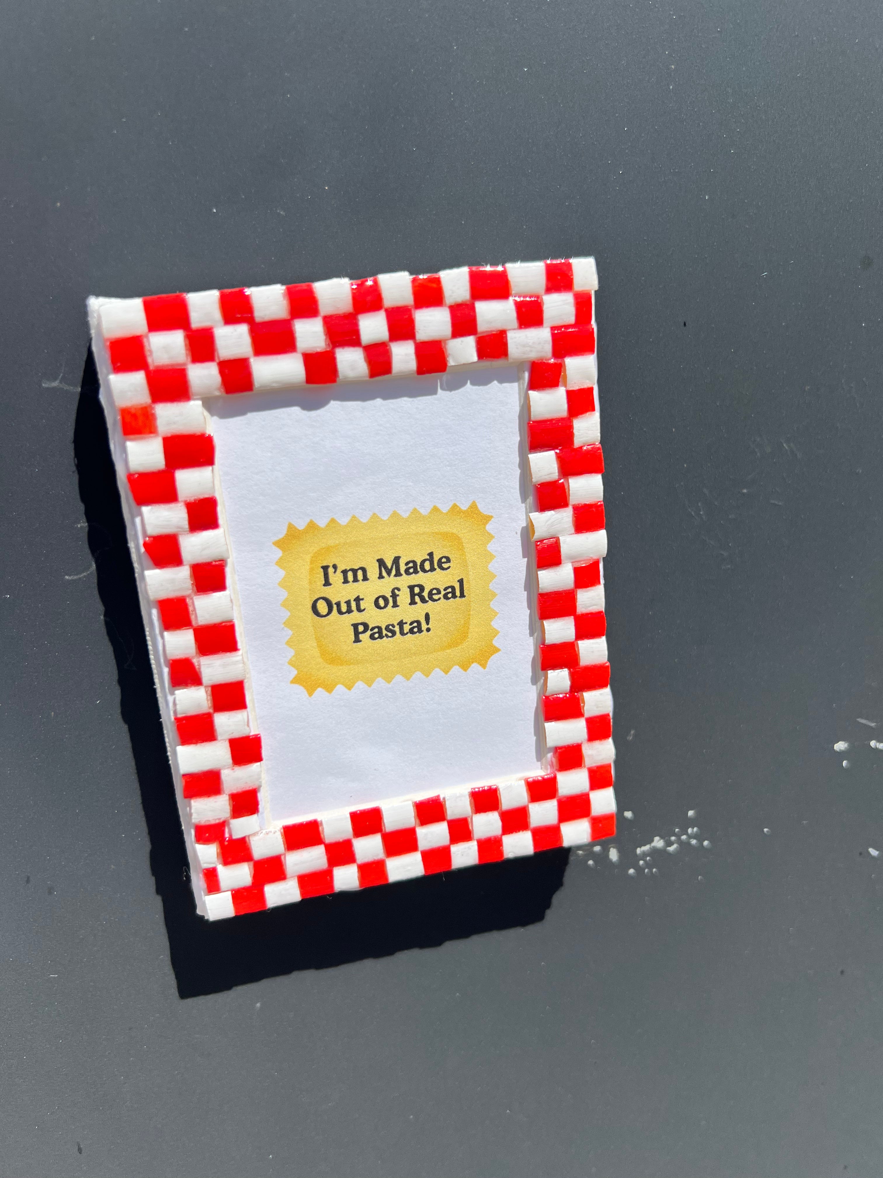Checkered Photo Frame